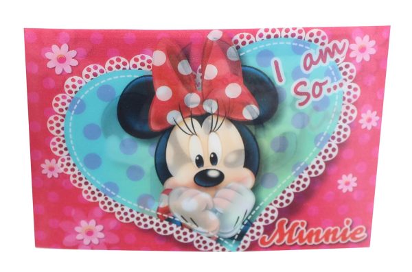 Disney Minnie Mouse 3D Motion Picture Card Magnet For Cheap