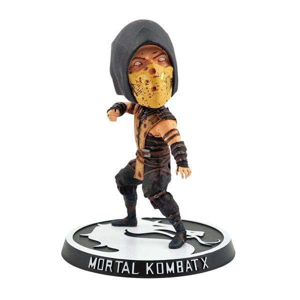 Mortal Kombat X Bloody Exclusive Scorpion 6 Inch Bobble Head Figure For Cheap